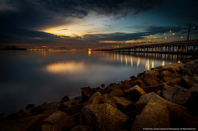Penang Bridge @ Sunrise