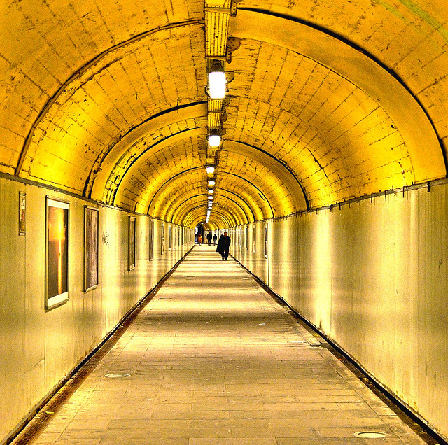 Manarola tunnel