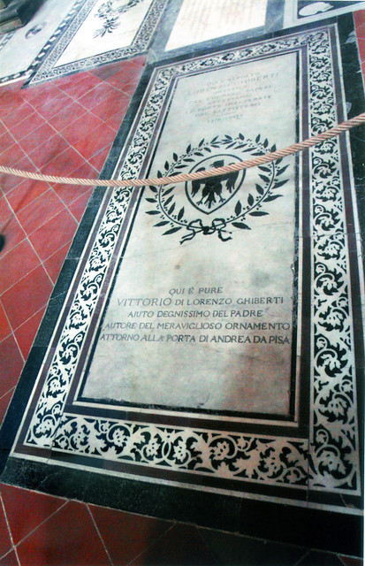 Tomb of Lorenzo Ghiberti-Santa Croce-Florence-2006