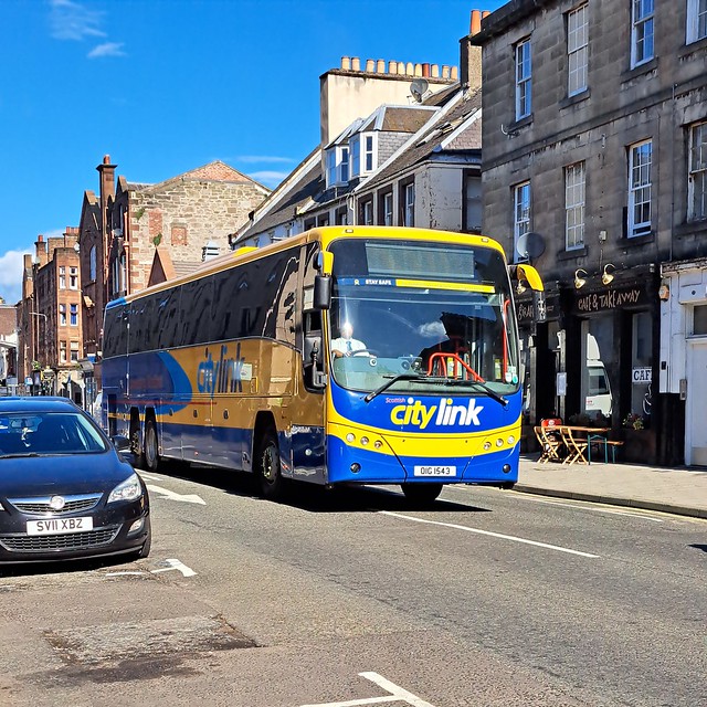 OIG 1543 Volvo B13RT / Plaxton Panther - Edinburgh Coach Lines / Scottish Citylink