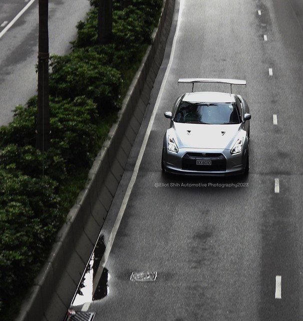 Nissan GT-R R35, Wan Chai, Hong Kong.