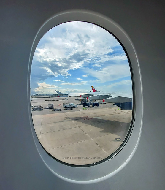 British Airways A380 Window Porthole