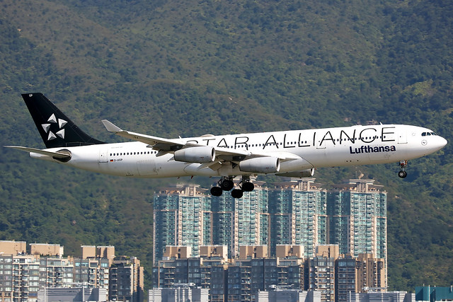 Lufthansa | Airbus A340-300 | D-AIGP | Star Alliance livery | Hong Kong International