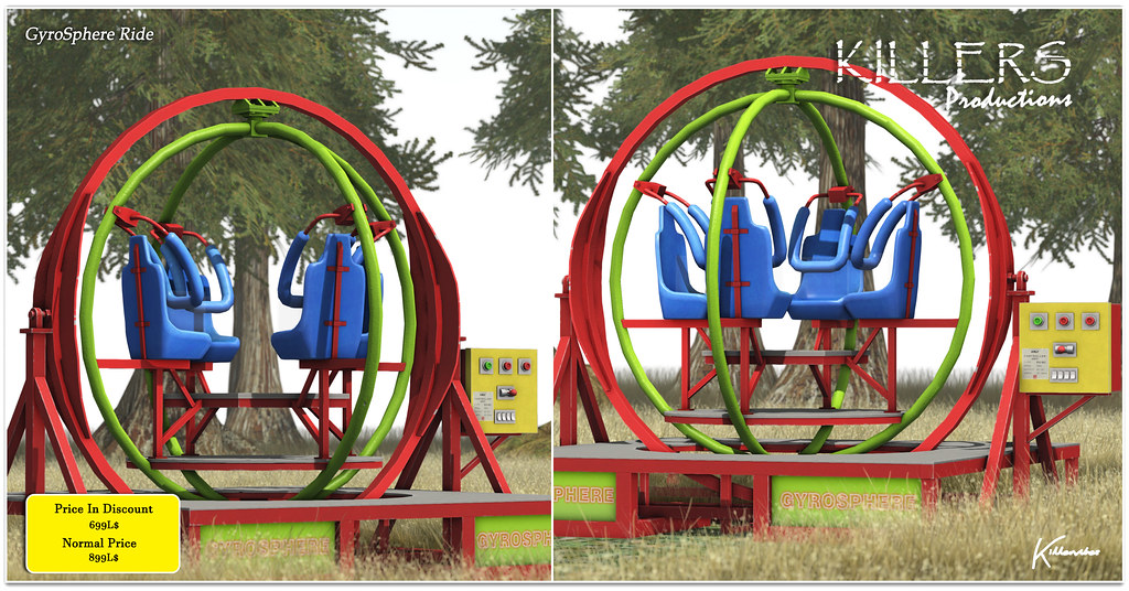 "Killer's" GyroSphere Ride @ Cosmopolitan Event Starts from 26th June