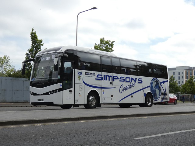 Simpson's Coaches, Rosehearty - 6280RU - INDY20230804UKIndy