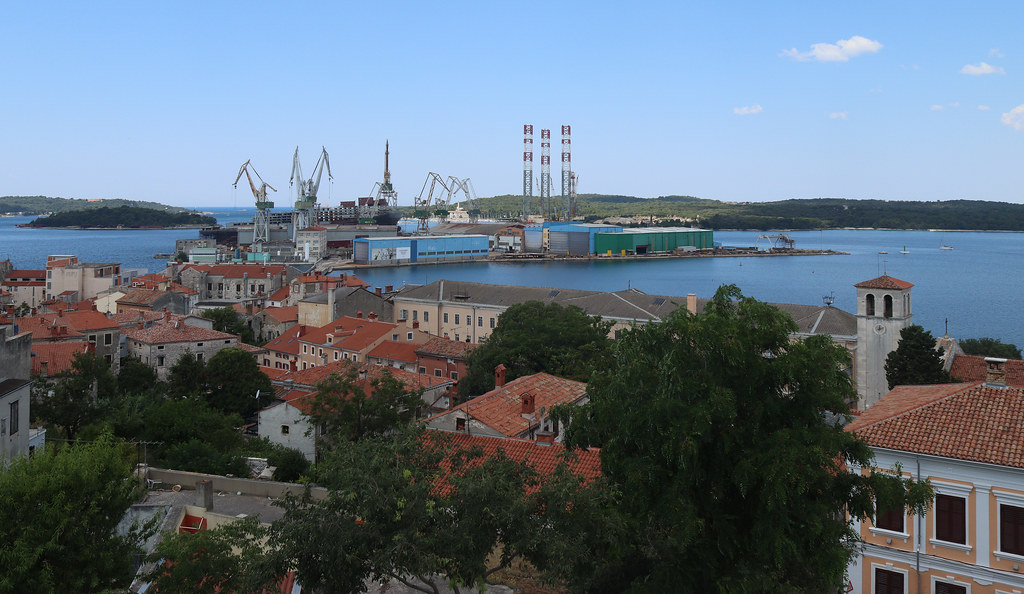 Pula: View from the Fort