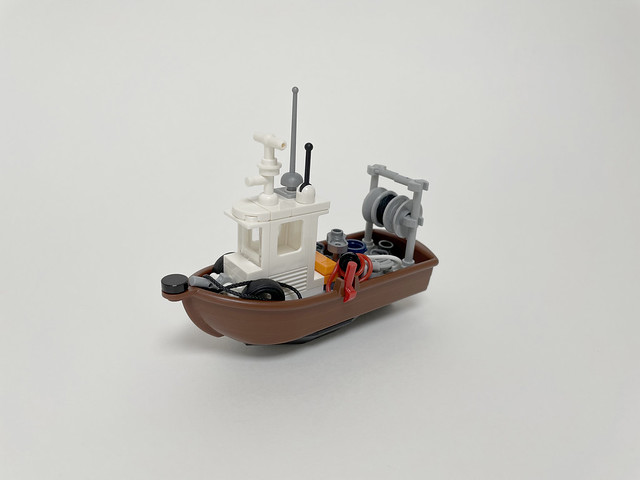 Lego fisher boat - atana studio