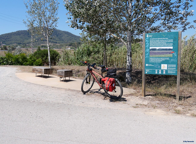 Bici-Red Metropolitana de BCN 2023 (0625) -01- Ronda Verda, Parc Fluvial del Baix Llobregat -05- Zona de Descanso 01