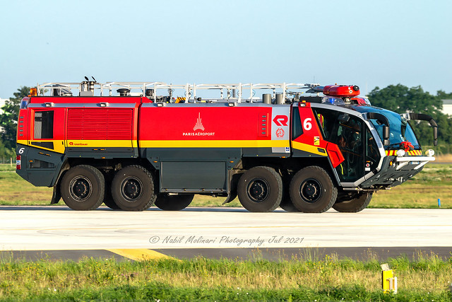 Paris Orly Airport Fire truck