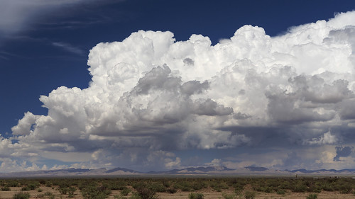 newmexico landscape mountains clouds sky desert spaceportamerica approachingrainstorm weather