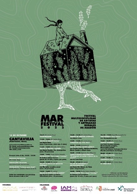 Cartel del MAR Festival 2022 | Fuente: mujeresartistasrurales.es