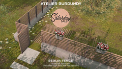 Atelier Burgundy . Berlin Fence TSS
