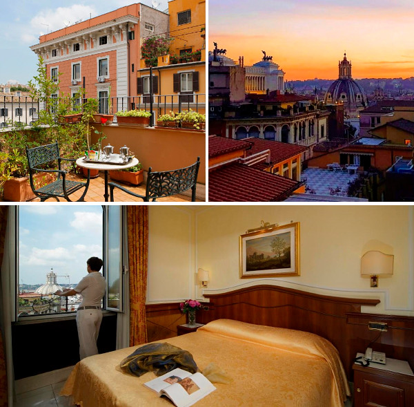 Home Hiberia, uno de los mejores hoteles donde dormir en Roma