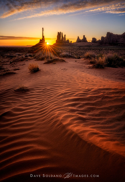 Sun Breaks on the Desert