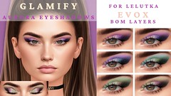 {Glamify} Aurora Eyeshadow for Lelutka EvoX