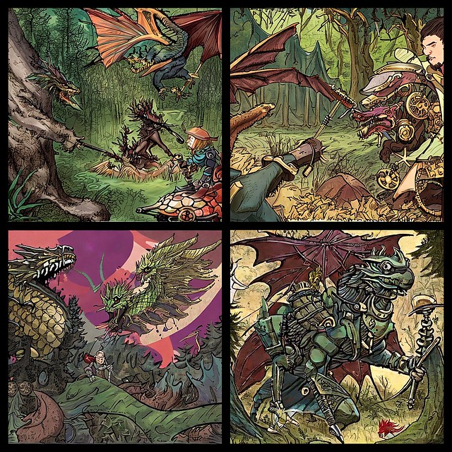 The Story of Sven, First Knight of the Wood Dragons: Origins