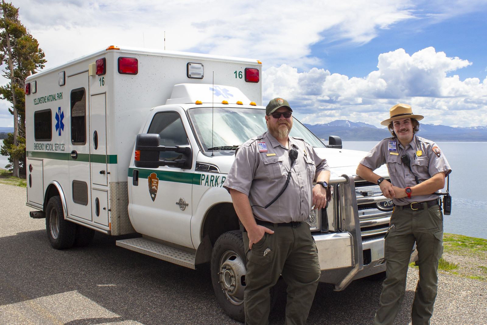 Matthew Hrovat, Paramedic and Dean Hererra, Emergency Medical Technician