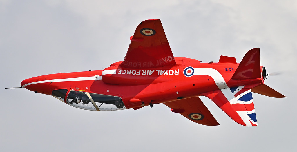 1980 Hawker Siddeley Hawk T1 XX311 RAF Red Arrows Royal Air Force Aerobatic Team