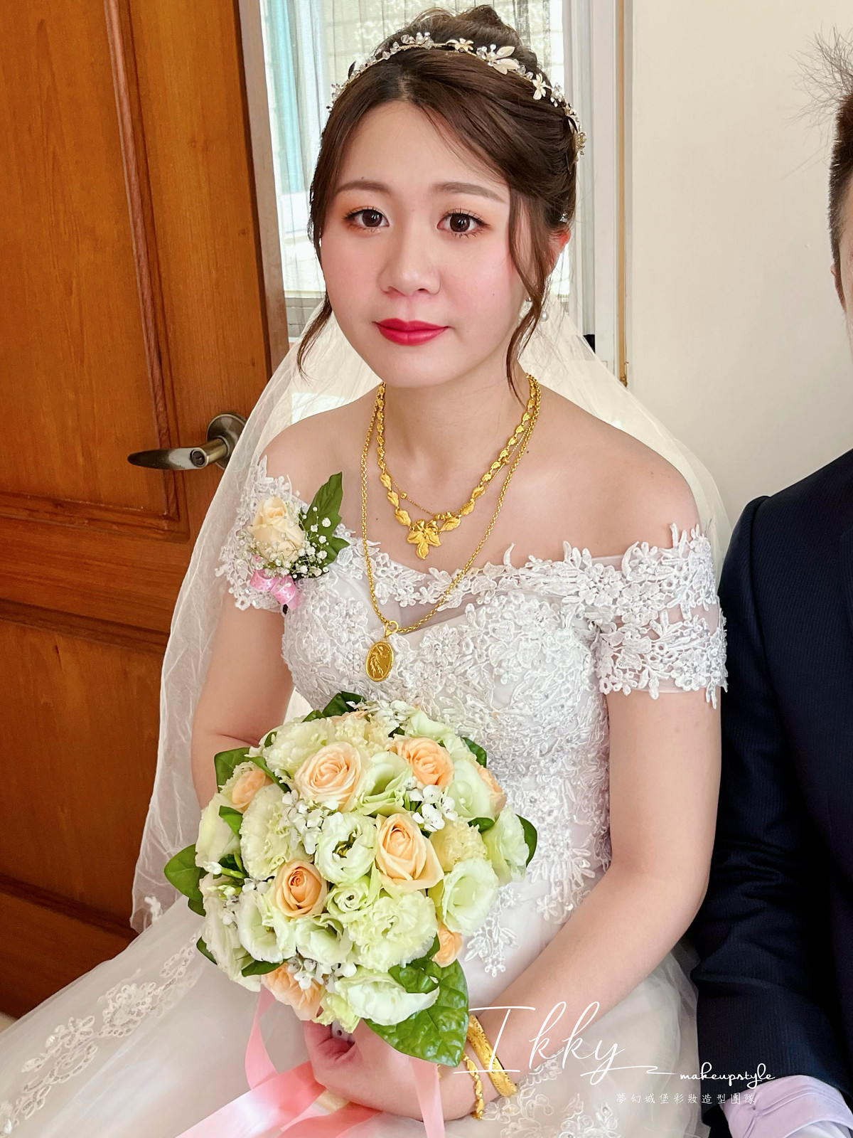 【新秘Ikky】bride容阡  結婚造型 / 氣質公主
