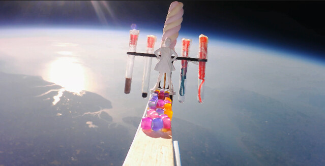 High Altitude Helium Balloon Launch