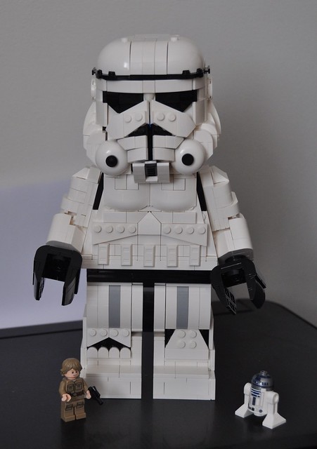 Quite tall for a Stormtrooper