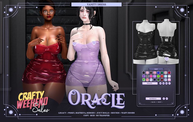Oracle - Vanity Dress @Crafty Weekend