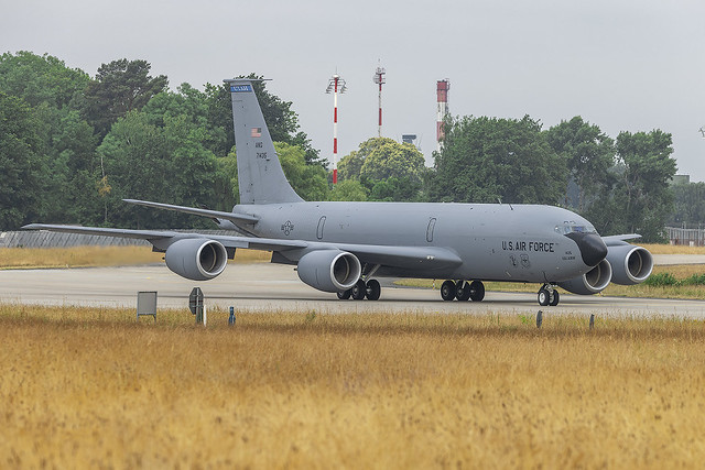 57-1435, Boeing KC-135R US Air Force @ Geiulenkirchen GKE