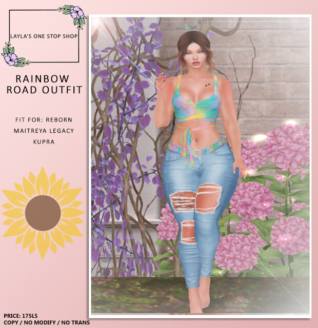 Rainbow Road Outfit Ad