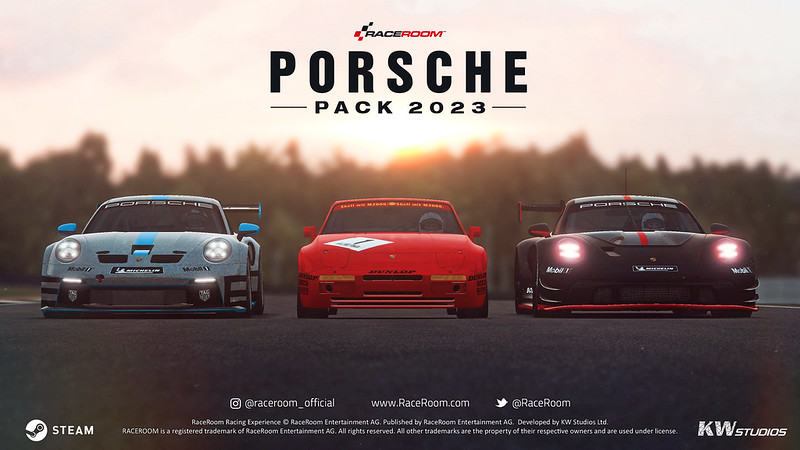RaceRoom - Porsche Pack 2023 DLC Announced