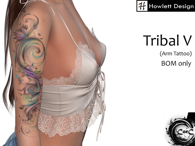 [HDesign] Tribal V (Arm Tattoo)