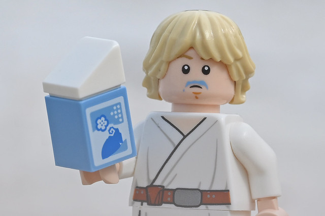 LEGO Blue Milk Luke Skywalker