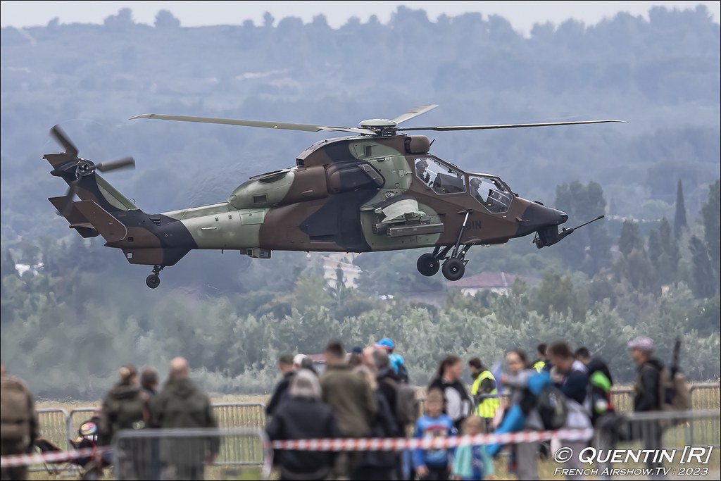 Eurocopter EC665 Tigre Demo Team 70 ans de la Patrouille de France a BA 701 de Salon de Provence airshow photography Meeting Aerien 2023