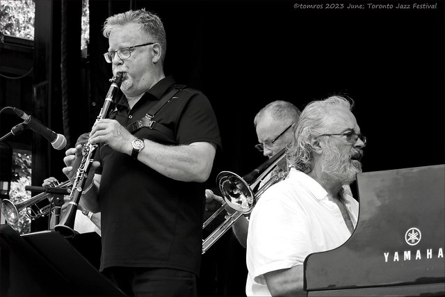 Ross Wooldridge and Brigham Phillips at Toronto Jazz Fest