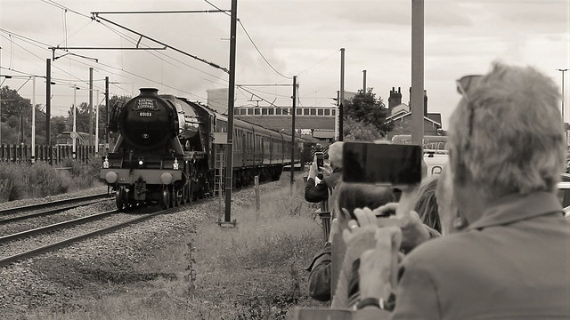 Steam train meets digital photography