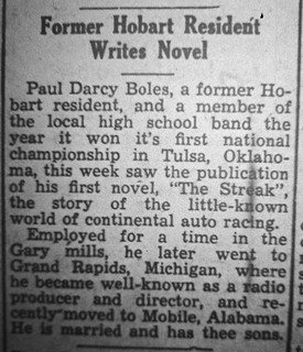 2023-07-01. 1953-08-20 Gazette, Former Hobart Resident Writes Novel