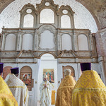 1 июля 2023, Литургия в Преображенской церкви (Сукромля, Торжокский р-он)