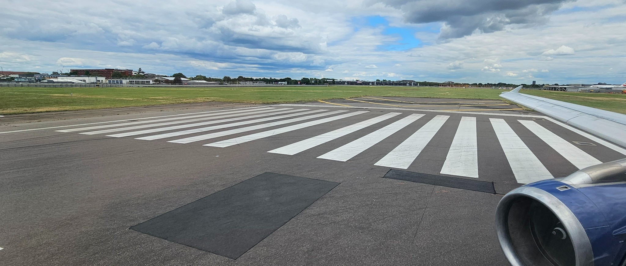 The start of one of the runways at Heathrow