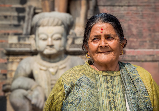 Portrait of a Nepalese Matron