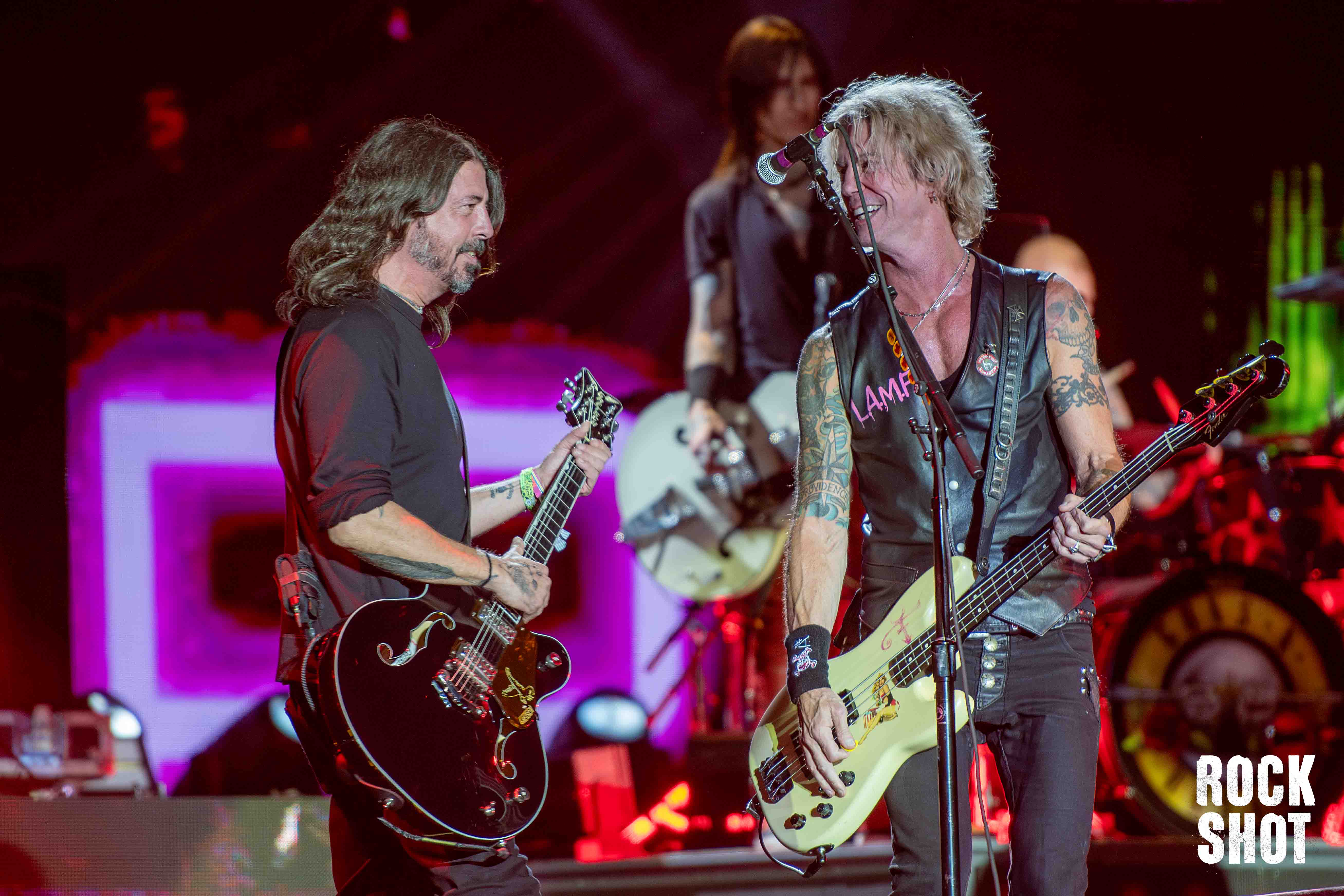 Dave Grohl & Duff McKagan with Guns N' Roses @ Glastonbury Festival 2023 (Kalpesh Patel)