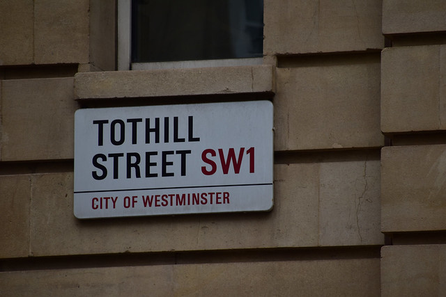 tothill street (somewhere in SW1)