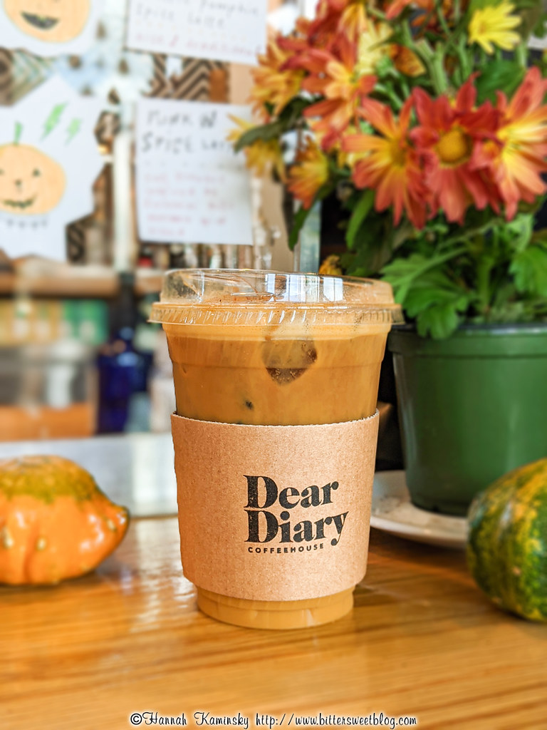 Dear Diary - Iced Pumpkin Spice Coffee