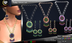 Tala set - (ethnic jewelry) with hud & resize