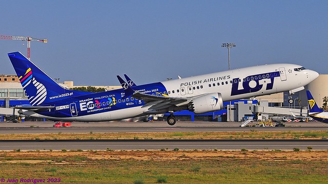 SP-LVH - LOT Polish Airlines - Boeing 737-8 MAX - PMI/LEPA