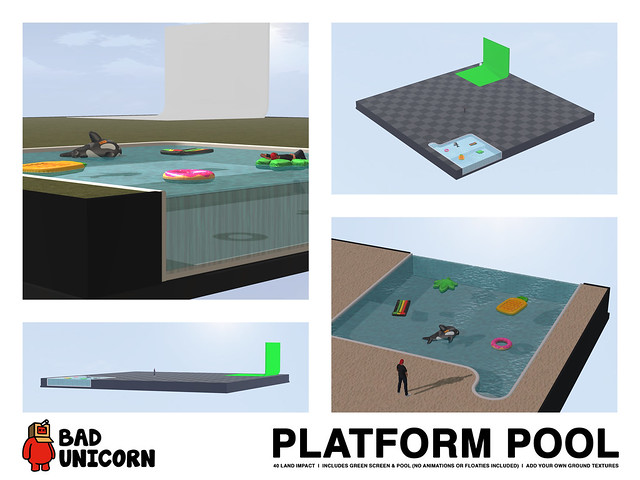 NEW! Platform Pool @ Bad Unicorn