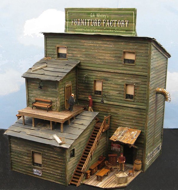 Furniture Factory HO Scale (1)