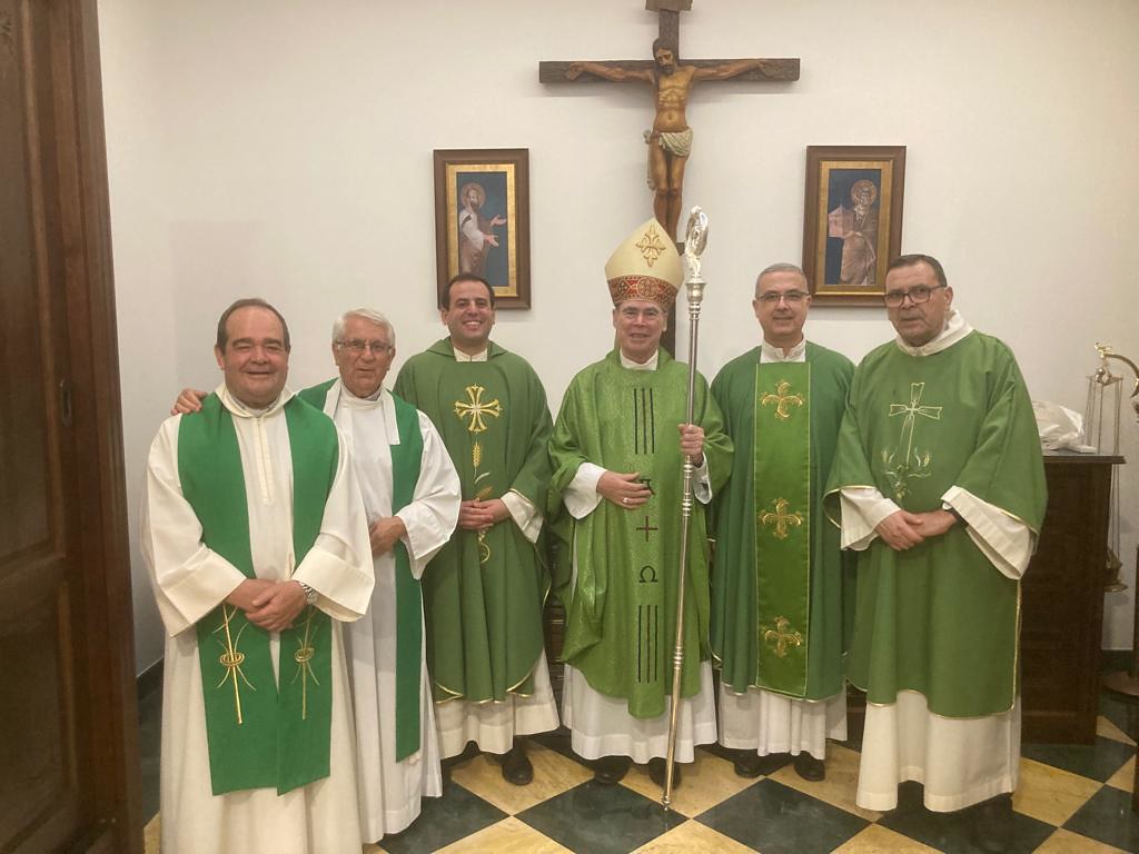 El obispo bendice las obras de la parroquia – 2023