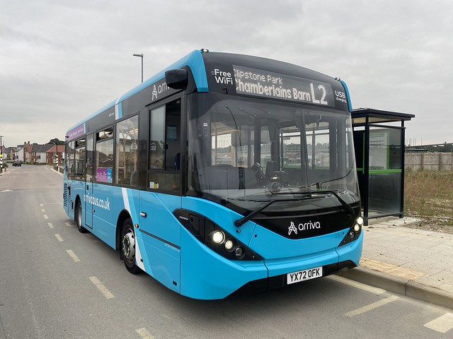 Arriva The Shires (Midlands) 3153 (YX72 OFK)