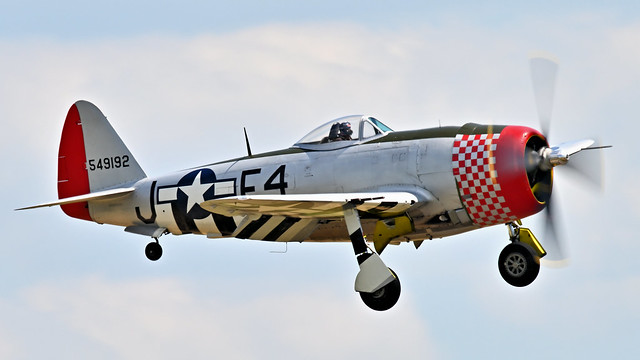 Republic P-47D Thunderbolt G-THUN F4-J 549192 Nellie  45-49192 USAAF