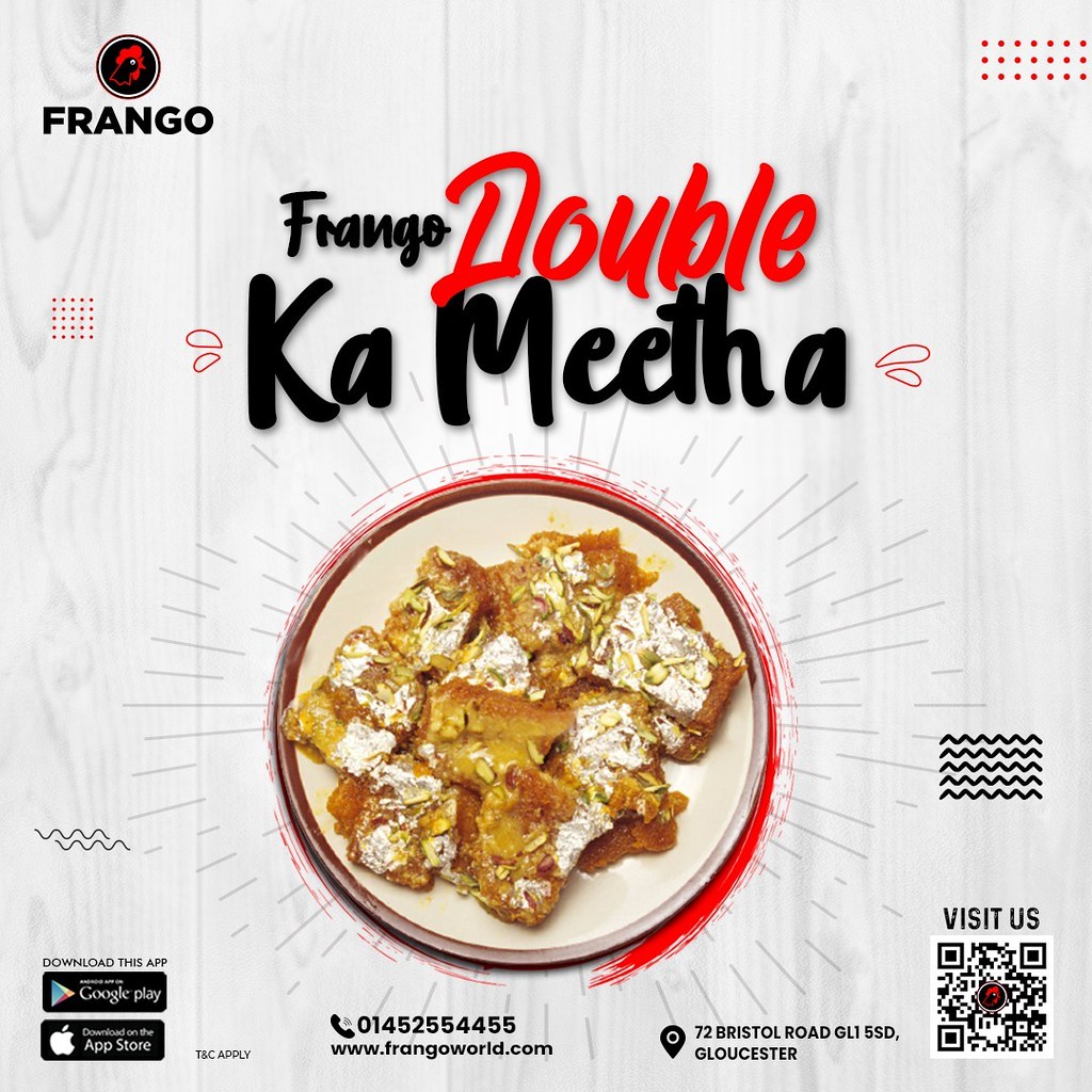 Experience Dessert Bliss: Frango Double Ka Meetha Takes the Spotlight!  ✅ Order Now: https://frangoworld.com/  Download our app get 10% discount