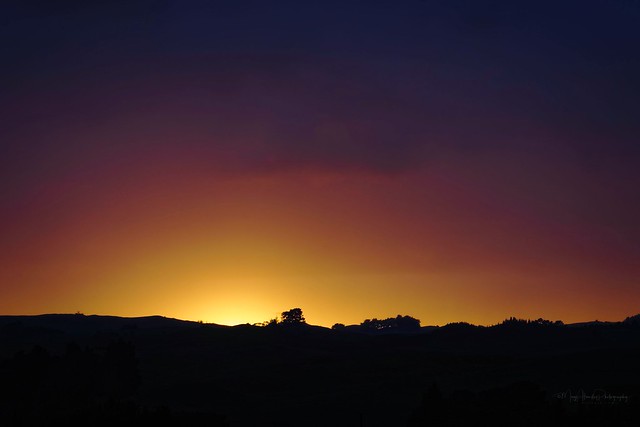 Tararua country sunrise...